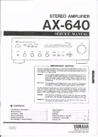 Yamaha AX-640-Service-Manual